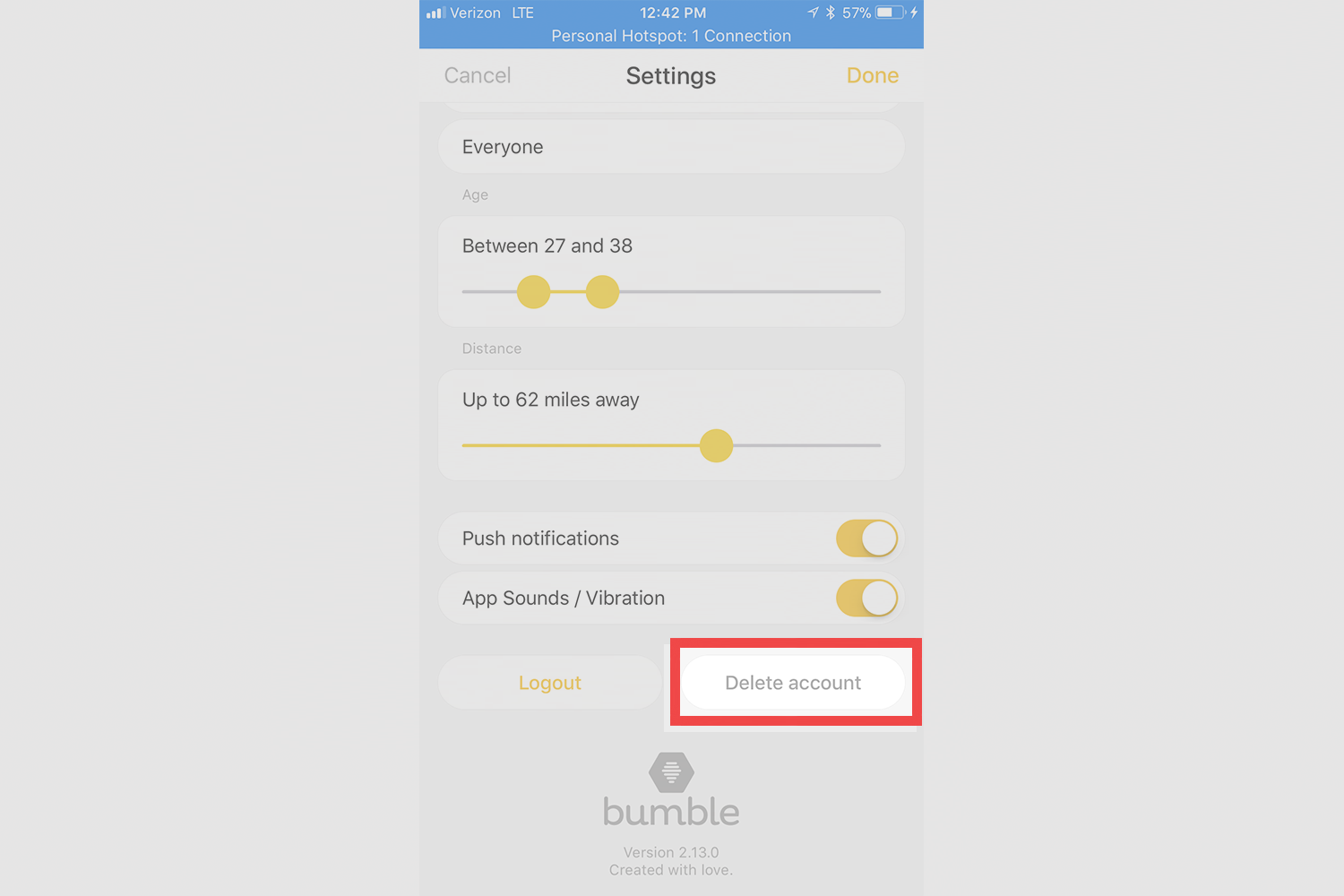How To Delete Your Bumble Account