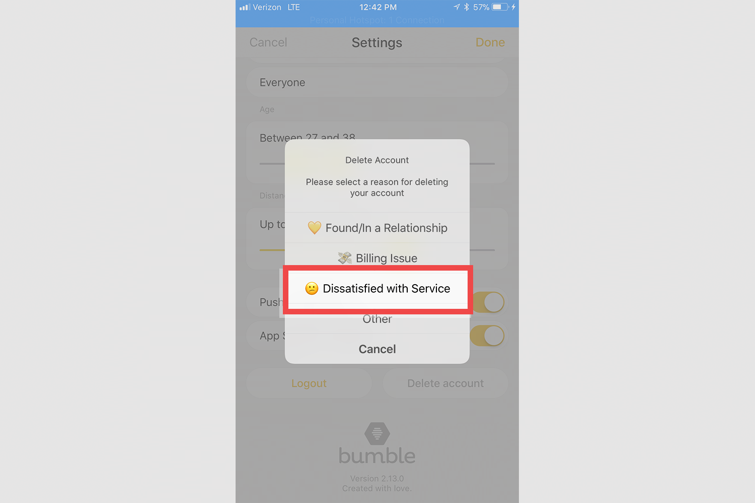 How To Delete Your Bumble Account